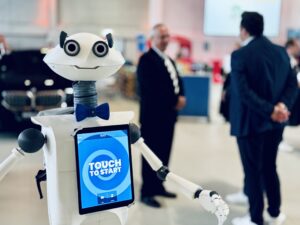 Roboter als Event-Animation